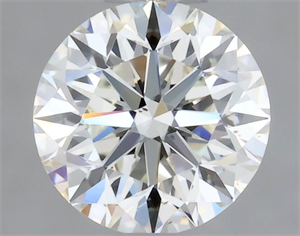 Picture of Natural Diamond 0.40 Carats, Round with Very Good Cut, J Color, VS2 Clarity and Certified by GIA