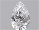 Natural Diamond 0.70 Carats, Pear with  Cut, D Color, IF Clarity and Certified by GIA