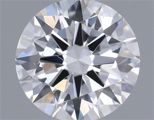 Picture of Natural Diamond 0.40 Carats, Round with Excellent Cut, D Color, SI2 Clarity and Certified by GIA