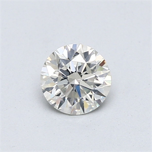 Picture of Natural Diamond 0.50 Carats, Round with Excellent Cut, J Color, SI2 Clarity and Certified by GIA