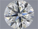 Natural Diamond 0.40 Carats, Round with Very Good Cut, J Color, VS2 Clarity and Certified by IGI