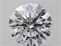 Natural Diamond 0.43 Carats, Round with Excellent Cut, H Color, VS1 Clarity and Certified by GIA