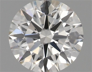 Picture of Natural Diamond 0.40 Carats, Round with Excellent Cut, J Color, VS1 Clarity and Certified by GIA