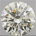 Natural Diamond 0.40 Carats, Round with Excellent Cut, K Color, VS1 Clarity and Certified by IGI