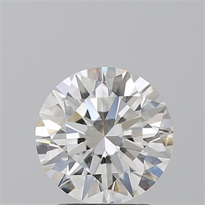 Picture of Natural Diamond 2.01 Carats, Round with Excellent Cut, I Color, VVS1 Clarity and Certified by GIA