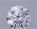 Natural Diamond 0.40 Carats, Round with Excellent Cut, F Color, SI2 Clarity and Certified by GIA