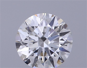 Picture of Natural Diamond 0.40 Carats, Round with Excellent Cut, F Color, SI2 Clarity and Certified by GIA