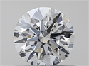 Natural Diamond 0.45 Carats, Round with Excellent Cut, E Color, VS2 Clarity and Certified by GIA