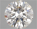 Natural Diamond 1.71 Carats, Round with Excellent Cut, I Color, VVS1 Clarity and Certified by GIA