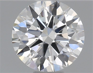 Picture of Natural Diamond 0.40 Carats, Round with Excellent Cut, G Color, SI1 Clarity and Certified by GIA