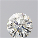 Natural Diamond 0.40 Carats, Round with Very Good Cut, K Color, VS2 Clarity and Certified by GIA