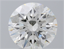 Natural Diamond 3.53 Carats, Round with Excellent Cut, J Color, VS1 Clarity and Certified by GIA