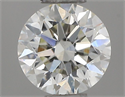 Natural Diamond 0.40 Carats, Round with Very Good Cut, I Color, VS2 Clarity and Certified by IGI