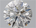 Natural Diamond 2.02 Carats, Round with Excellent Cut, G Color, SI2 Clarity and Certified by GIA