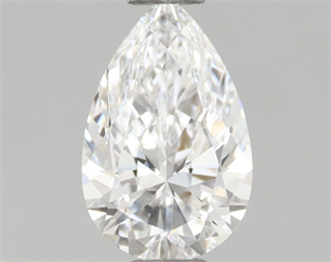 Picture of Natural Diamond 0.70 Carats, Pear with  Cut, D Color, VVS1 Clarity and Certified by GIA