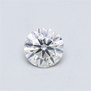 Picture of Natural Diamond 0.41 Carats, Round with Excellent Cut, F Color, SI2 Clarity and Certified by GIA