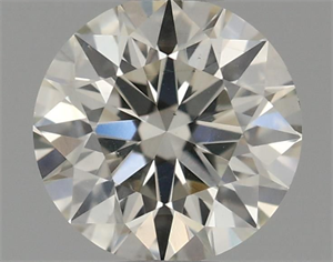 Picture of Natural Diamond 0.42 Carats, Round with Excellent Cut, I Color, VS2 Clarity and Certified by IGI