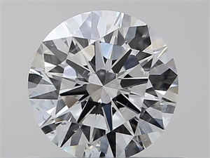 Picture of Natural Diamond 0.40 Carats, Round with Excellent Cut, H Color, SI2 Clarity and Certified by GIA