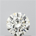 Natural Diamond 0.51 Carats, Round with Excellent Cut, K Color, VS1 Clarity and Certified by GIA