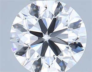 Picture of Natural Diamond 0.40 Carats, Round with Very Good Cut, H Color, VS2 Clarity and Certified by GIA