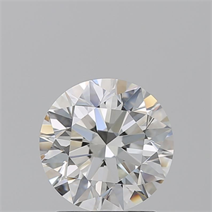 Picture of Natural Diamond 1.90 Carats, Round with Excellent Cut, H Color, VVS2 Clarity and Certified by GIA