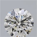 Natural Diamond 0.50 Carats, Round with Excellent Cut, I Color, SI2 Clarity and Certified by IGI