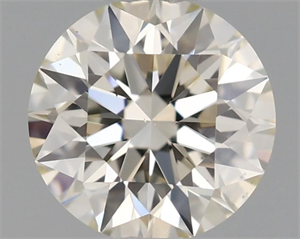 Picture of Natural Diamond 0.55 Carats, Round with Excellent Cut, I Color, VS1 Clarity and Certified by IGI