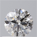 Natural Diamond 0.40 Carats, Round with Very Good Cut, G Color, SI1 Clarity and Certified by GIA