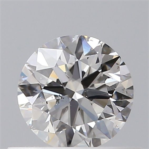 Picture of Natural Diamond 0.40 Carats, Round with Very Good Cut, G Color, SI1 Clarity and Certified by GIA