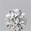 Natural Diamond 2.01 Carats, Round with Excellent Cut, I Color, VVS2 Clarity and Certified by GIA