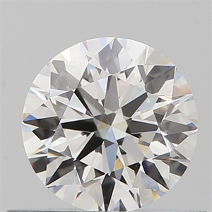 Picture of Natural Diamond 0.47 Carats, Round with Excellent Cut, H Color, VS2 Clarity and Certified by GIA