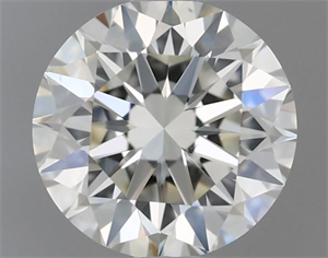 Picture of Natural Diamond 0.50 Carats, Round with Excellent Cut, I Color, VS1 Clarity and Certified by IGI