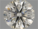 Natural Diamond 0.40 Carats, Round with Excellent Cut, I Color, SI2 Clarity and Certified by IGI