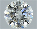 Natural Diamond 2.01 Carats, Round with Excellent Cut, K Color, IF Clarity and Certified by GIA