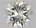 Natural Diamond 2.01 Carats, Round with Excellent Cut, H Color, VVS2 Clarity and Certified by IGI