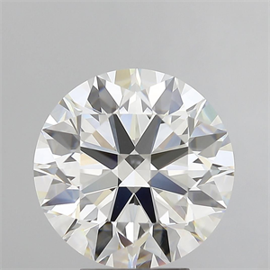 Picture of Natural Diamond 5.01 Carats, Round with Excellent Cut, I Color, VS1 Clarity and Certified by GIA