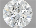 Natural Diamond 0.50 Carats, Round with Good Cut, E Color, SI2 Clarity and Certified by IGI