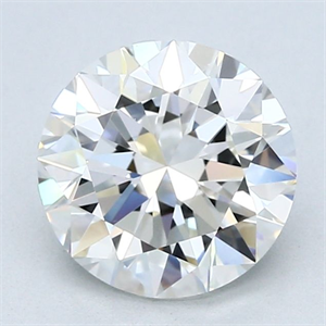 Picture of Natural Diamond 2.01 Carats, Round with Excellent Cut, H Color, VVS2 Clarity and Certified by GIA