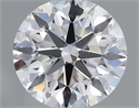 Natural Diamond 0.43 Carats, Round with Excellent Cut, E Color, VS2 Clarity and Certified by GIA