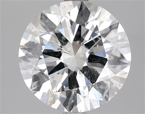 Picture of Natural Diamond 3.01 Carats, Round with Excellent Cut, I Color, SI2 Clarity and Certified by IGI