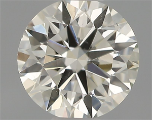 Picture of Natural Diamond 0.40 Carats, Round with Excellent Cut, I Color, VS2 Clarity and Certified by IGI