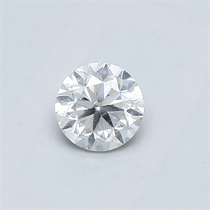 Picture of Natural Diamond 0.41 Carats, Round with Good Cut, G Color, I1 Clarity and Certified by GIA