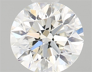 Picture of Natural Diamond 0.40 Carats, Round with Excellent Cut, I Color, VS1 Clarity and Certified by GIA