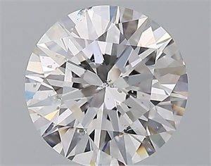 Picture of Natural Diamond 1.81 Carats, Round with Excellent Cut, D Color, SI1 Clarity and Certified by GIA