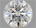 Natural Diamond 0.40 Carats, Round with Excellent Cut, F Color, VS2 Clarity and Certified by GIA