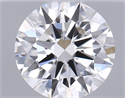 Natural Diamond 0.40 Carats, Round with Excellent Cut, F Color, VS2 Clarity and Certified by GIA