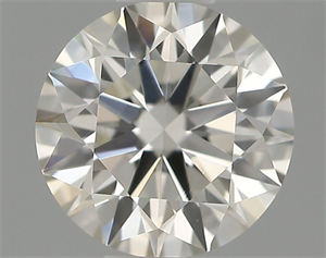 Picture of Natural Diamond 0.42 Carats, Round with Excellent Cut, I Color, VS2 Clarity and Certified by IGI