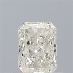 Picture of Natural Diamond 0.50 Carats, Radiant with  Cut, I Color, VVS1 Clarity and Certified by IGI