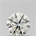 Natural Diamond 0.50 Carats, Round with Very Good Cut, J Color, SI1 Clarity and Certified by IGI