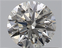 Natural Diamond 0.40 Carats, Round with Excellent Cut, H Color, VS2 Clarity and Certified by GIA